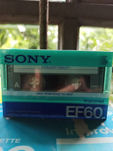 Винтажная кассета SONY EF90 Made in Japan