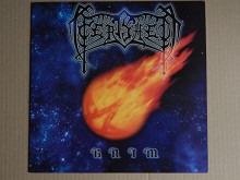 Perished ‎– Grim (Apocalyptic Empire Records ‎– Apocalypse 009MLP, 10", Mini-Album, Limited Edition,