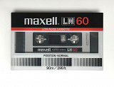 Аудиокассета Maxell LN 60 1982