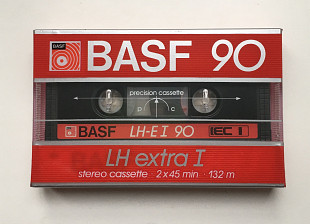 Аудиокассета BASF LH extra I 90 1987