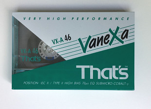 Аудиокассета That's VX-A 46 1993