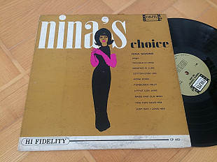 Nina Simone ‎– Nina's Choice (USA) JAZZ Soul LP **