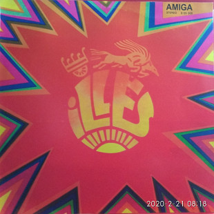 ILLES 1972 AMIGA ‎– 8 55 308 Редкий альбом из ГДР