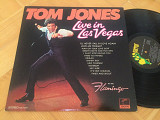 Tom Jones ‎– Live In Las Vegas (USA) album 1969 LP