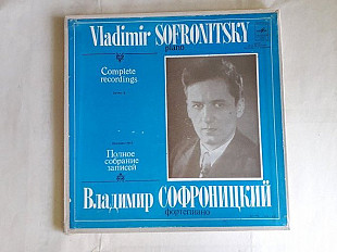 Владимир Софроницкий Полное собрание записей Комплект 8 6LP