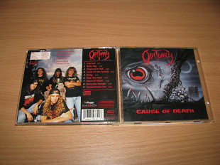 OBITUARY - Cause Of Death (1990 Roadracer 1st press, W.Germany)
