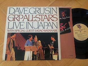 Dave Grusin And The GRP All-Stars ‎( Sadao Watanabe, Marcus Miller ) Live In Japan (USA) JAZZ LP