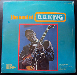 B.B. King ‎  "The Soul Of B.B. King" - 1968? (1963) - Новый, запечатан.