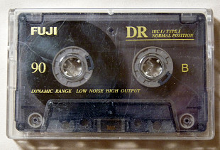 Аудио кассета бу fuji dr normal slim 90min