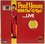 Paul Young With The Q-Tips ‎- Live - 1982. (LP). 12. Vinyl. Пластинка. Germany