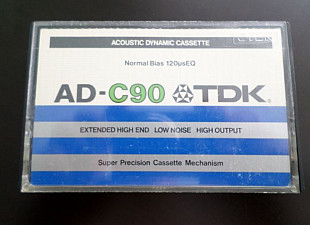 Касета TDK AD-C90 (Release year: 1979)