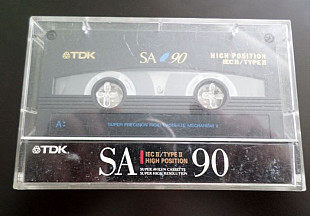 Касета TDK SA 90 (Release year: 1995)
