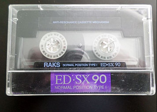 Касета Raks ED-SX 90 (Release year: 1990)