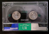 Касета Maxell UR 60 (Release year: 1988) #1