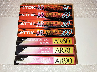 Аудиокассеты TDK AR Japan market
