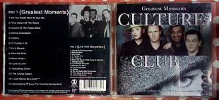 Culture Club - Greatest Moments 1998 (2 CD) фирменный диск