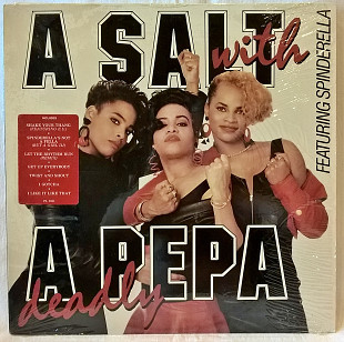 Salt 'N' Pepa - A Salt With A deadly Pepa - 1988. (LP). 12. Vinyl. Пластинка. U.S.A. Оригинал.