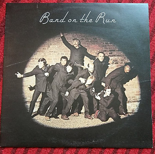 McCartney Wings 73 Band on the Run UK original LP + original poster