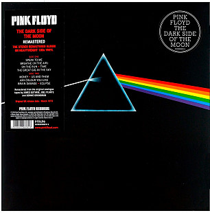 Pink Floyd, The Dark Side Of The Moon (1973) LP 180gr S/S