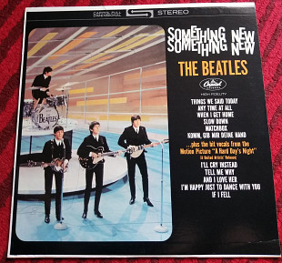 The Beatles Something New US LP orange label 76 pressing