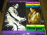 Count Basie and Lester Young – At Newport (AMIGA-8 50 076 made in GDR)