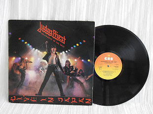 Judas Priest Unleashed In The East Live In Japan Британская пластинка EX 1979