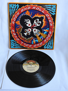 Kiss ‎Rock And Roll Over LP USA оригинальная пластинка США 1976 EX