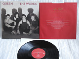 Queen The Works LP UK пластинка Великобритания 1984 1st press EX-