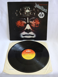 Judas Priest ‎Killing Machine LP UK Британская пластинка 1978 EX 1 press