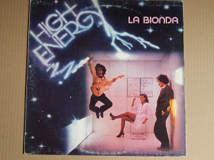 La Bionda – High Energy (Baby Records – BR 56001, Italy) insert EX+/EX+