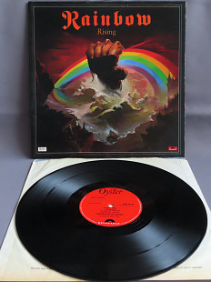 Rainbow Rising LP 1976 UK Polydor пластинка 1press EX Великобритания