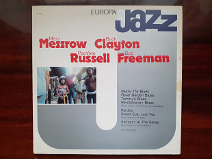 Виниловая пластинка LP Mezz Mezzrow / Buck Clayton / Pee Wee Russell / Bud Freeman ‎– Europa Jazz