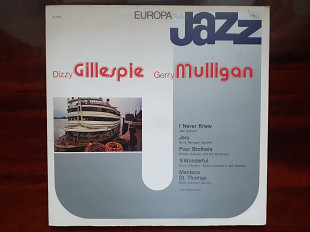 Виниловая пластинка LP Dizzy Gillespie & Gerry Mulligan – Europa Jazz