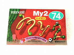 Аудиокассета MAXELL My2 74 Type II Chrome position cassette
