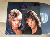 Stone Fury ‎( Lenny Wolf = Kingdom Come ) Let Them Talk ( USA ) Gold Promo Stamp LP