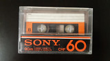Касета Sony CHF 60 (Release year: 1978-81)