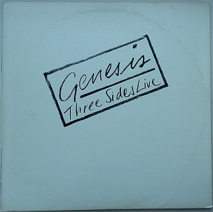 GENESIS Three Sides Live 2LP Disc:EX/EX- Cover:EX-