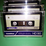 Аудио кассеты GOlD STAR , под запись в колличестве 6 шт.