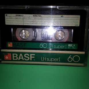 Аудио кассета BASF-LH super 1, 120 минут, год (77-78г) Германия.