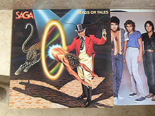 Saga ‎– Heads Or Tales ( USA ) LP