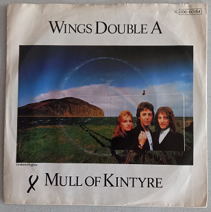 Single 7" Wings "Mull of Kintyre", Germany, 1977 год