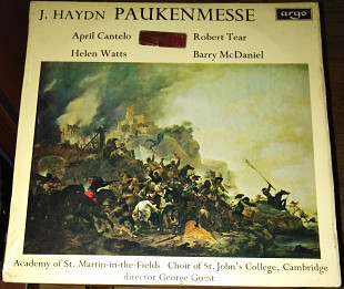 J. Haydn – Paukenmesse (1970)(Argо ‎– ZRG 634 made in UK)