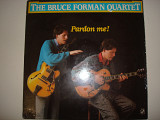 THE BRUCE FORMAN QUARTET- Pardon Me! 1989 Contemporary Jazz, Post Bop