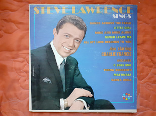 Виниловая пластинка LP Steve Lawrence, Charlie Francis – Steve Lawrence Sings