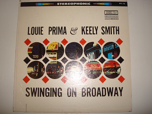 Louis Prima And Keely Smith Swinging On Broadway Record Album