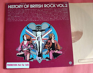 History Of British Rock Volume II, 2lp , 1974 / Sire ‎– SASH-3705/2 , WLPromo ! , usa , m-/m-