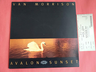 Van Morrison - Avalon / Sunset 1989 , UK + tiket !