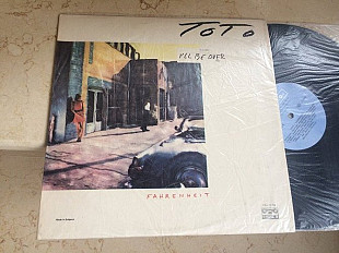 Toto ‎– Fahrenheit (+ David Sanborn , Miles Davis , Tom Scott ) (Bulgaria) LP