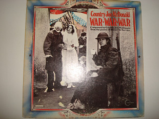 COUNTRY JOE MCDONALD- War War War 1971 USA Rock, Folk, World, & Country Country Rock, Folk