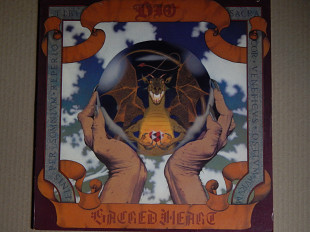 Dio – Sacred Heart (Warner Bros. Records – 9 25292-1, US) insert EX+/NM-